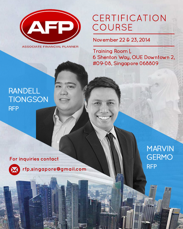 Singapore Events: AFP & Winning Strategies